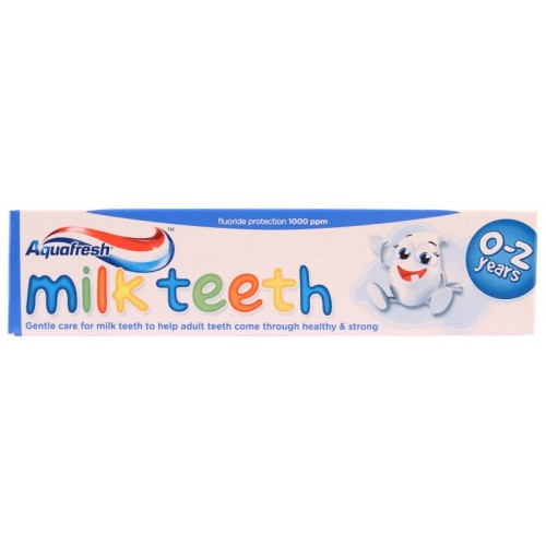 Aquafresh Toothpaste 50ml Milk Teeth 0-2 Years