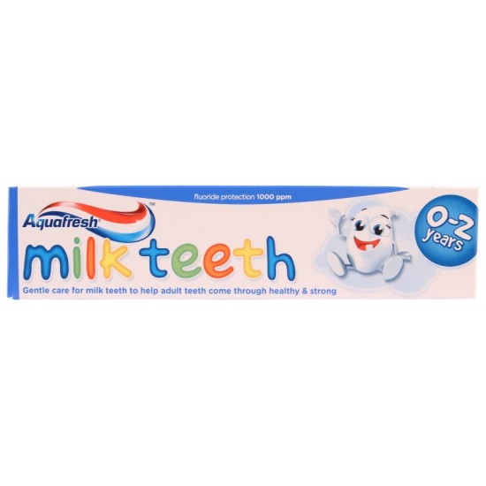 Aquafresh Toothpaste 50ml Milk Teeth 0-2 Years