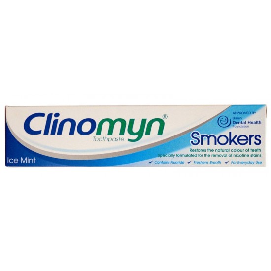 Clinomyn Smokers Toothpaste 75ml Fresh Mint