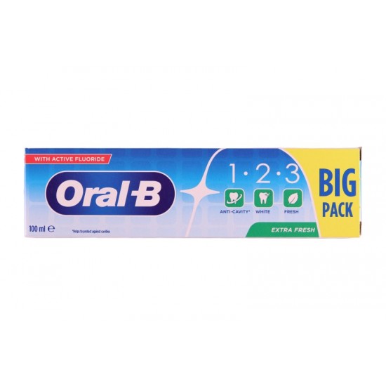 Oral-B 1-2-3 Toothpaste 100ml Extra Fresh