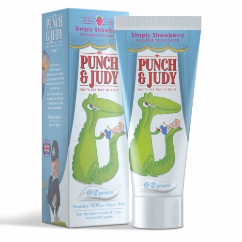 Punch & Judy Toothpaste 50ml Simply Strawberry 0-2 Years