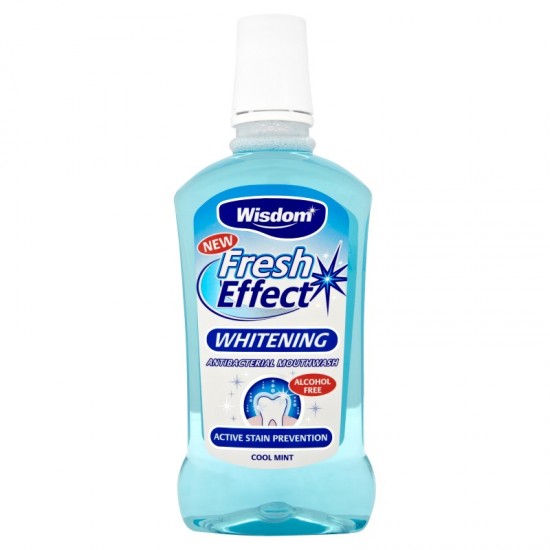 Wisdom Fresh Effect Whitening Mouthwash 500ml*