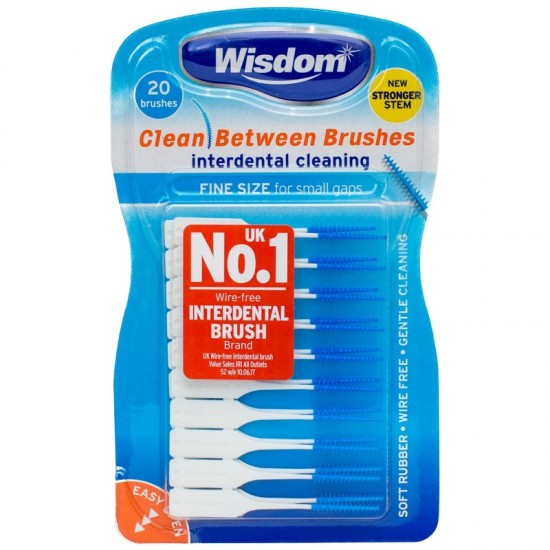Wisdom Clean Between Interdental Brushes Fine