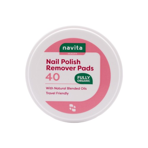 Navita Nail Polish Remover Pads 40's