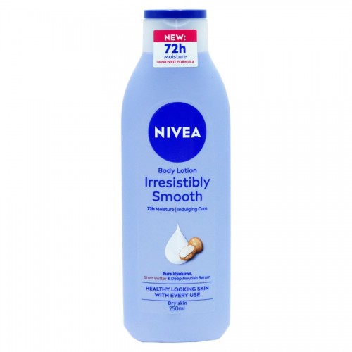 Nivea Lotion 250ml Irresistibly Smooth (Dry Skin)
