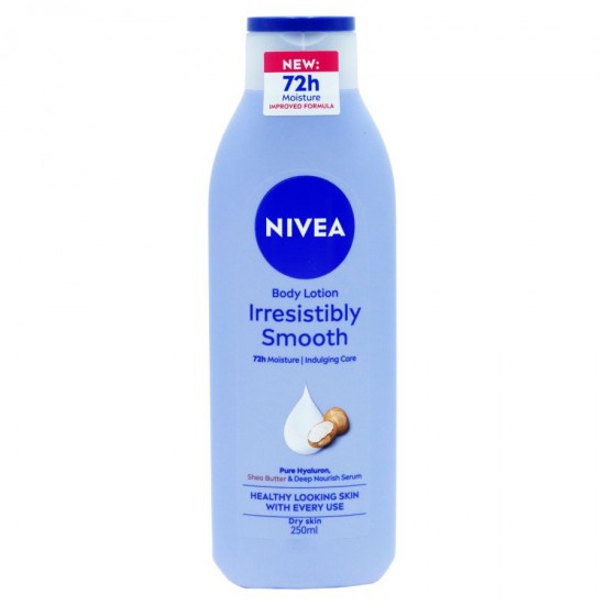 Nivea Lotion 250ml Irresistibly Smooth (Dry Skin)