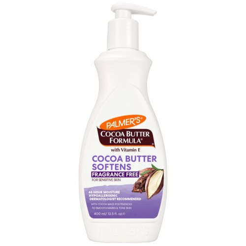 Palmers Cocoa Butter Fragrance Free Lotion 400ml 