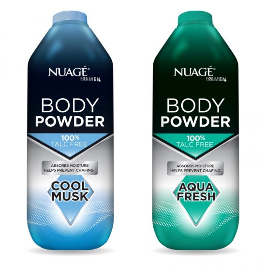 Nuage Body Powder For Men 250g Cool Musk & Aqua Fresh Assorted Nuage Body Powder For Men 250g Cool Musk & Aqua Fresh Assorted