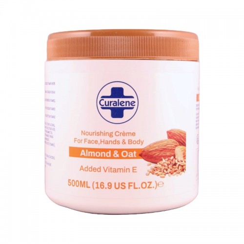 **Curalene Nourishing Creme 500ml Almond & Oat