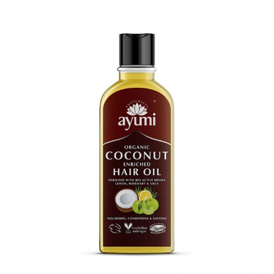 Ayumi Organic Coconut Enriched Hair Oil 150ml