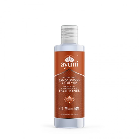 Ayumi Face Toner 150ml Hydrating Sandalwood & Aloe Vera*