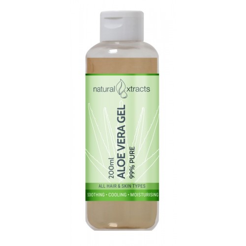 Natural Xtracts 99% Pure Aloe Vera Gel 200ml