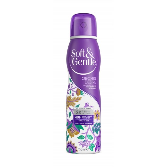 Soft & Gentle Anti-Perspirant 150ml Orchid Desire