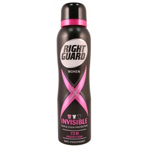 Right Guard Xtreme LADIES Anti-Perspirant 150ml Invisible (RG21)