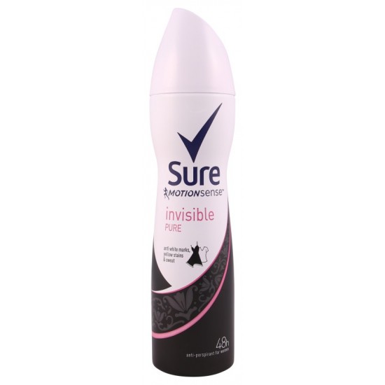 Sure Ladies Anti-Perspirant 150ml Invisible Pure