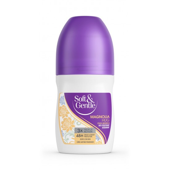 Soft & Gentle Roll-on 50ml Magnolia Hug