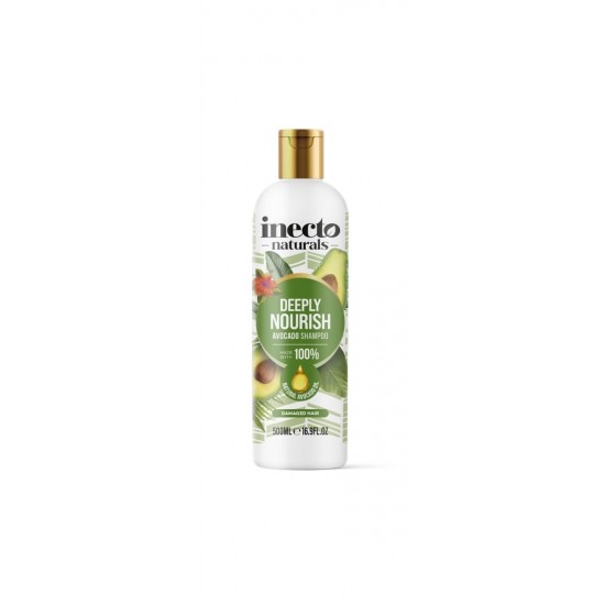 Inecto Naturals Avocado Deeply Nourish Shampoo 500ml*