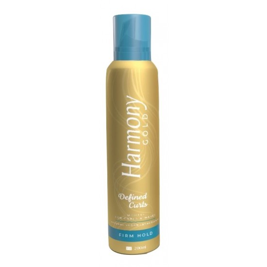 Harmony Gold Styling Mousse 200ml Defined Curls