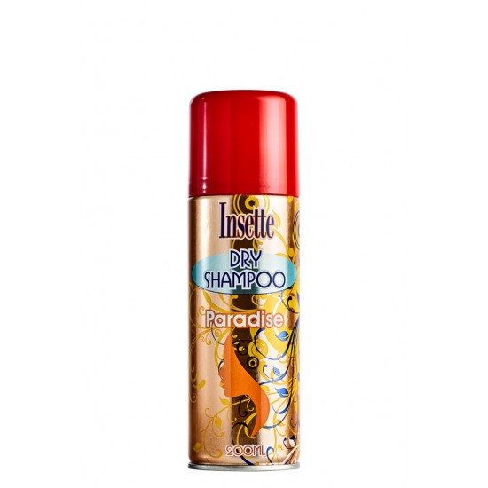 Insette Dry Shampoo 200ml Paradise