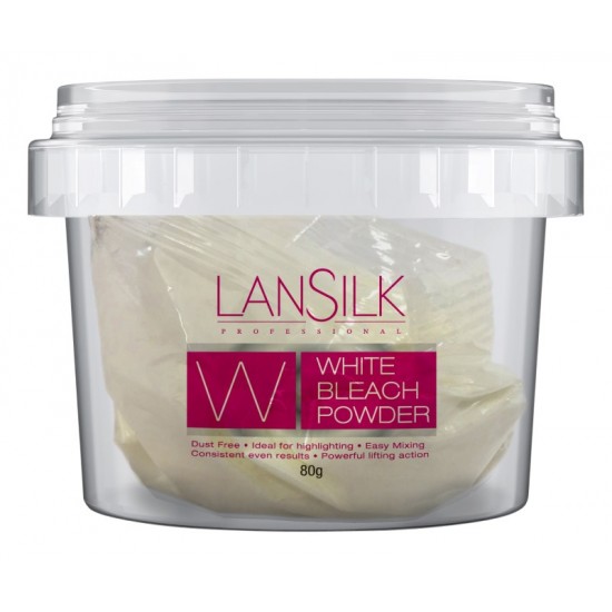 Lansilk Pro Bleach Powder 80g White 
