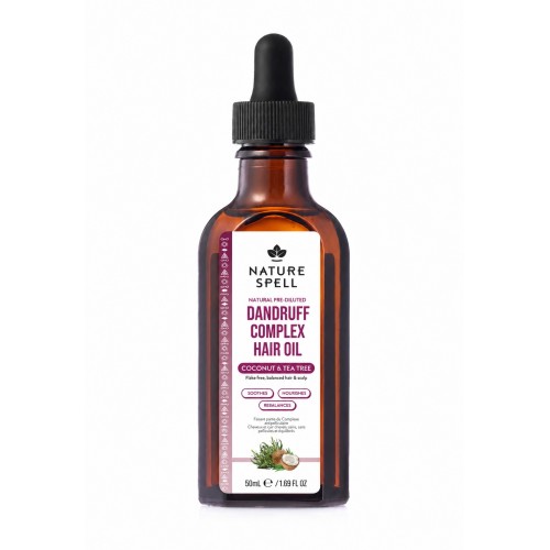 Nature Spell Dandruff Complex Hair Oil 50ml Travel Size