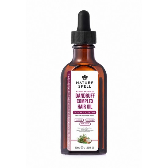 Nature Spell Dandruff Complex Hair Oil 50ml Travel Size
