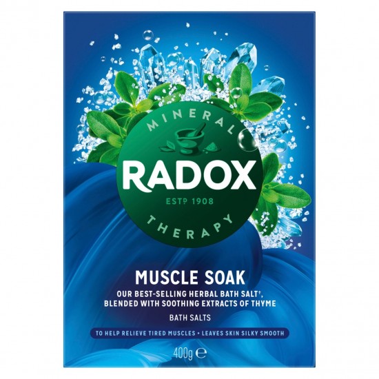 Radox Bath Salts 400g Muscle Soak