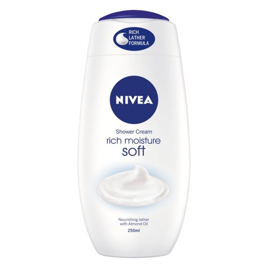 Nivea Shower Gel 250ml Creme Soft