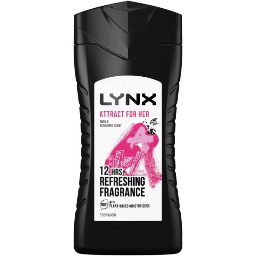 Lynx Body Wash 225ml Attract for Her (O)
