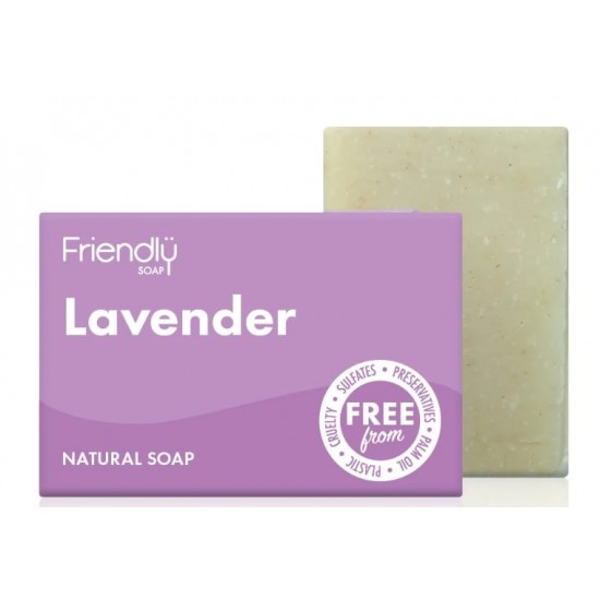 Friendly Bar Soap 95g Lavender