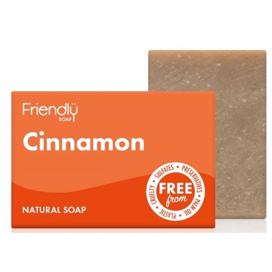 Friendly Bar Soap 95g Cinnamon