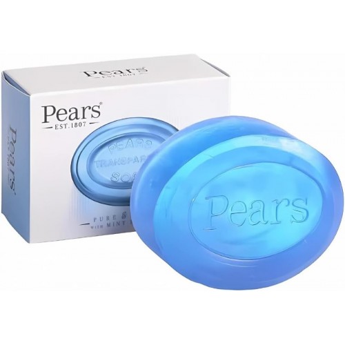 Pears Bar Soap 125g with Mint Extract (blue)