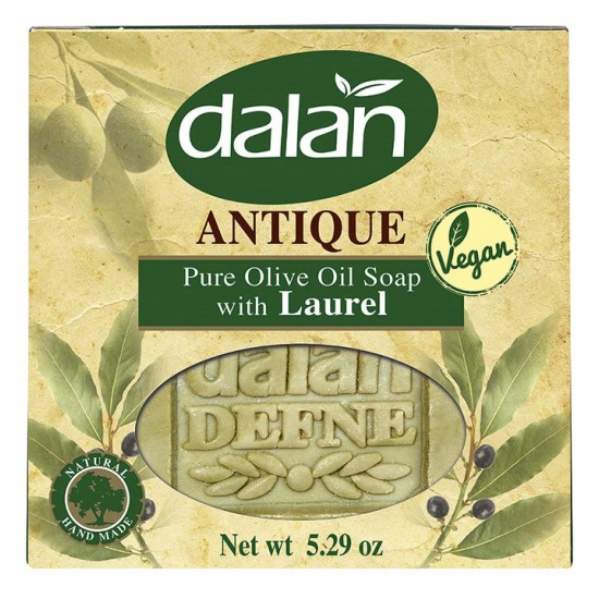 Dalan Antique Pure Olive Oil Soap 170g with Laurel