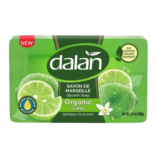 Dalan Savon De Marseille Glycerine Soap 150g Organic Lime