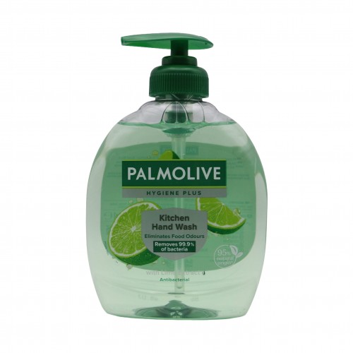 Palmolive Liquid Pump Soap 300ml Hygiene Plus Lime (O)