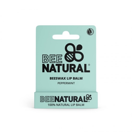 BeeNatural Beeswax Lip Balm 4.2g Peppermint