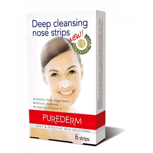 **Purederm Deep Cleansing Nose Strips 6's
