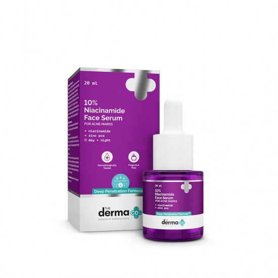 The Derma Co 10% Niacinamide Face Serum 10ml (N)