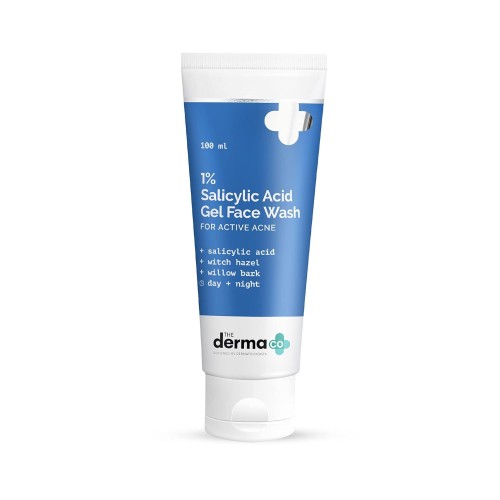The Derma Co 1% Salicylic Acid Gel Face Wash 100ml (N)