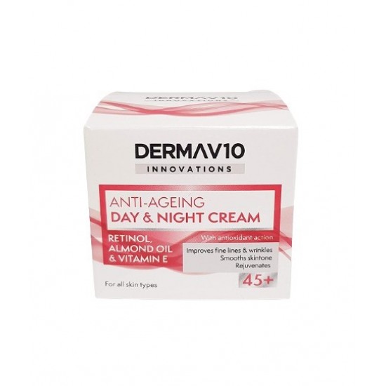 Derma V10 Innovation Cream 50ml Anti-Ageing Day & Night 45+