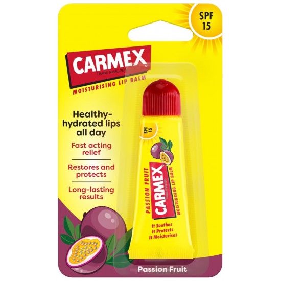 Carmex Lip Balm Tube 10g Passion Fruit (Special Offer)