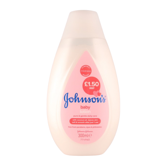 Johnson's Baby Lotion 300ml PMP Â£1.50