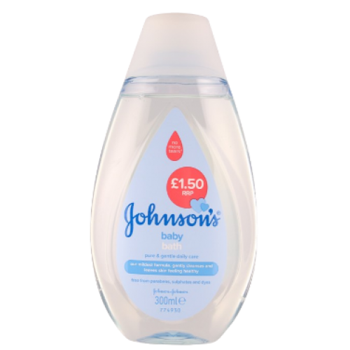 Johnson Baby Bath 300ml PMP £1.50