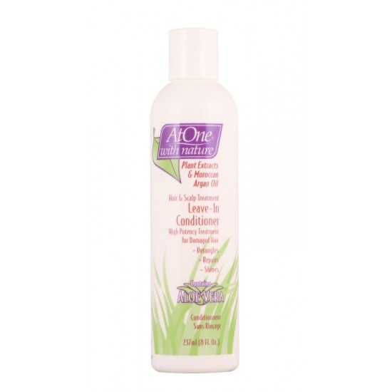 At One Hair & Scalp Treatment Leave In Conditioner 8oz (227g)