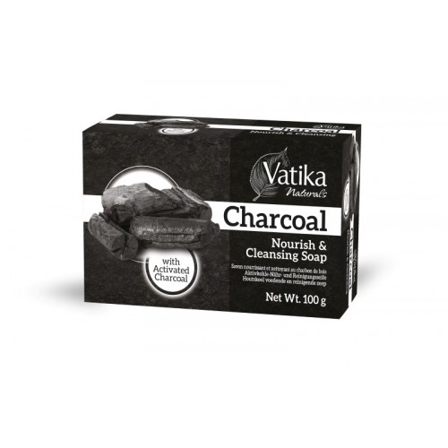 Vatika Bar Soap 100g Charcoal