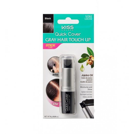 **Kiss Gray Hair Touch Up Stick Black