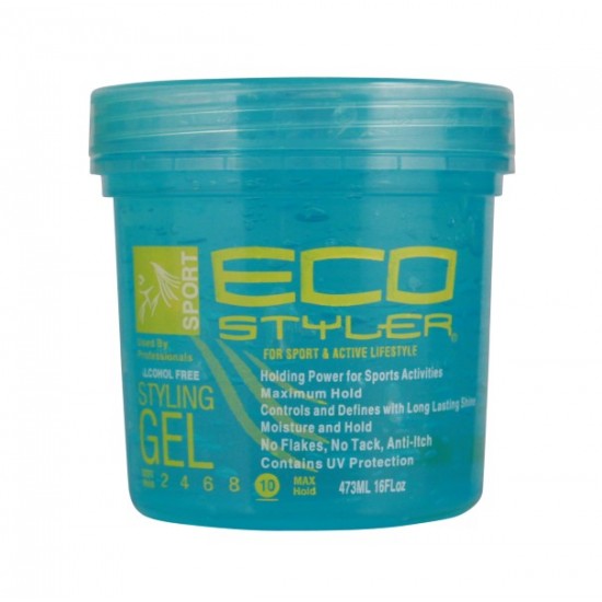 Eco Styling Gel 8oz Blue Hampdens Wholesale Supplier to the
