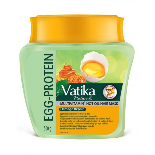 Vatika Multivitamin Hot Oil Hair Mask 500g Egg-Protein
