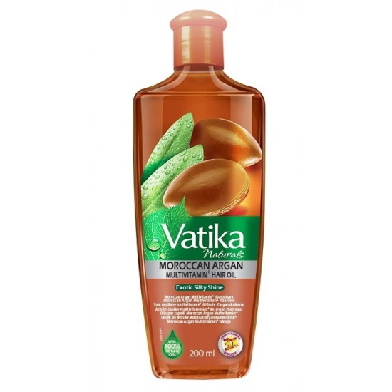 Vatika Enriched Hair Oil 200ml Moroccan Argan