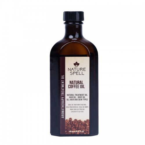 Nature Spell Natural Hair & Body Oil 150ml Coffee 